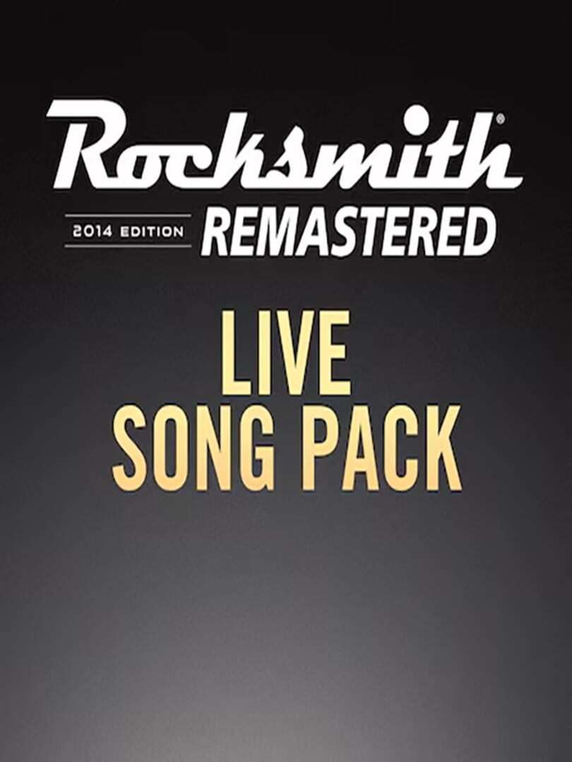 Rocksmith 2014 Edition: Remastered - Live: Song Pack
