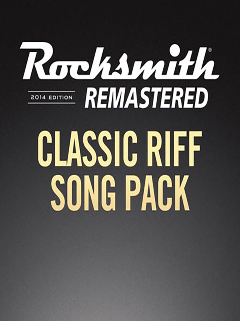 Rocksmith 2014 Edition: Remastered - Classic Riff: Song Pack