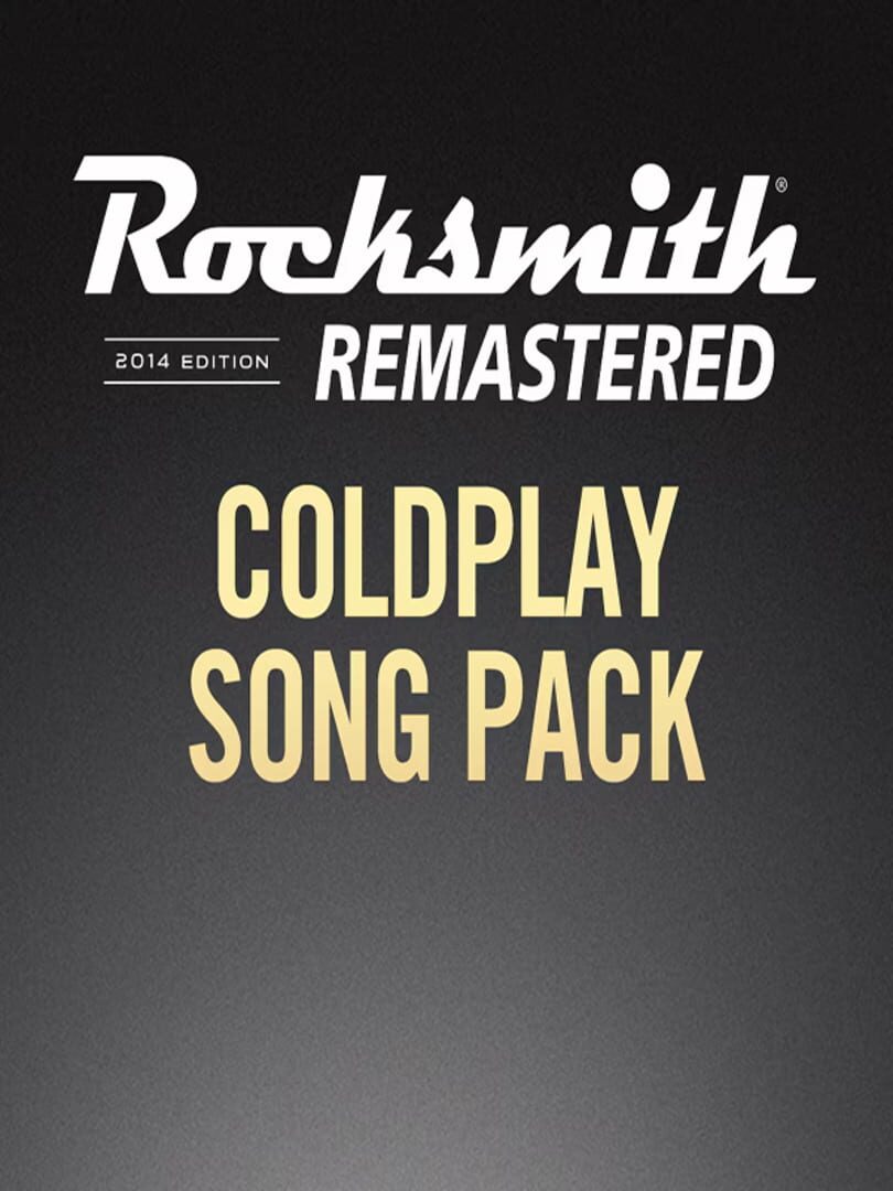 Rocksmith 2014 Edition: Remastered - Coldplay: Song Pack