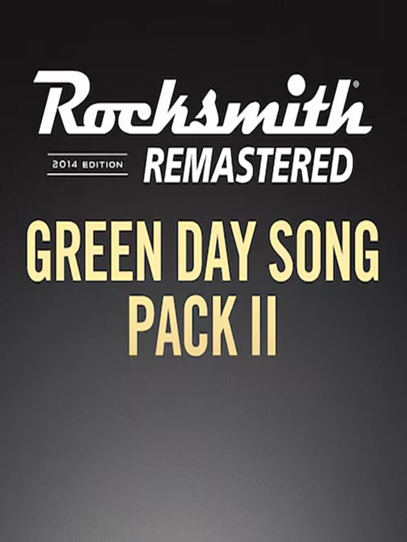 Rocksmith 2014 Edition: Remastered - Green Day: Song Pack II
