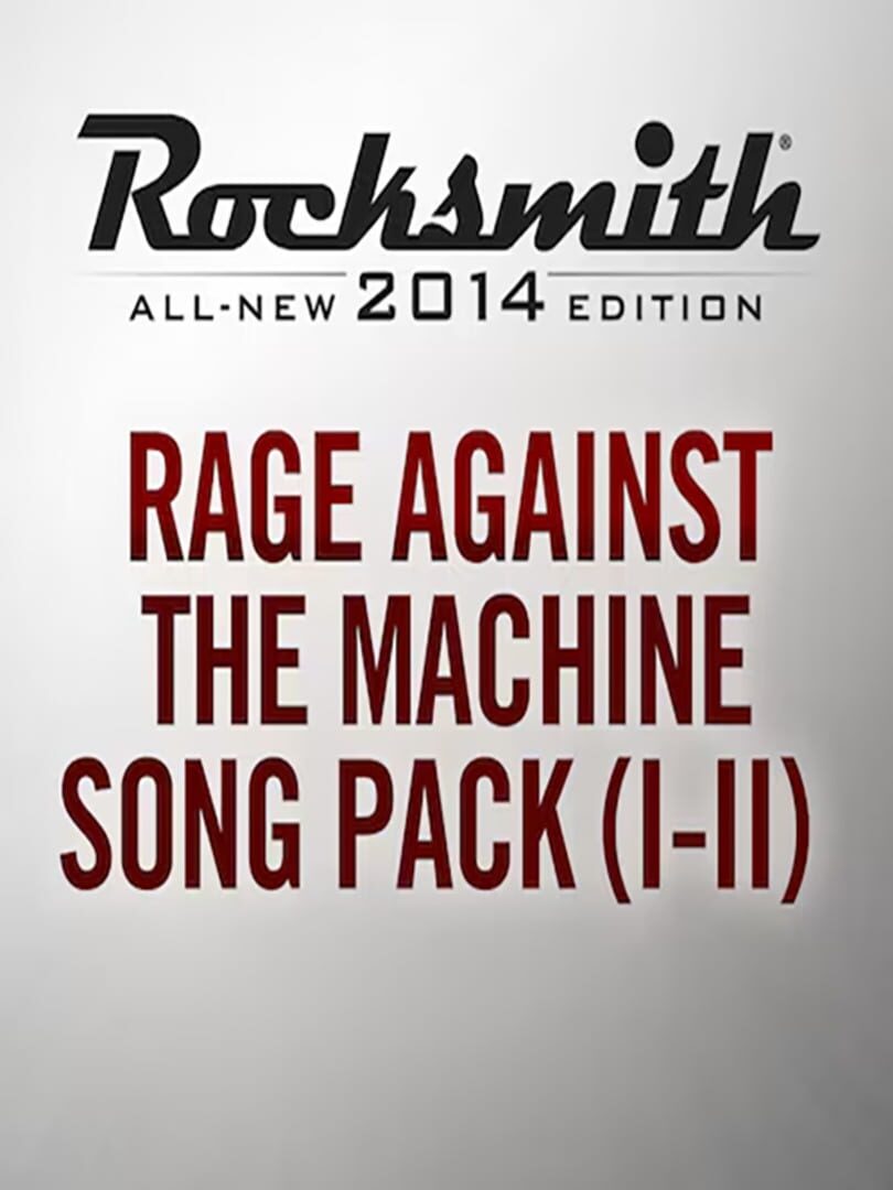 Cover image of Rocksmith 2014 Edition: Remastered - Rage Against the Machine: Song Pack I-II