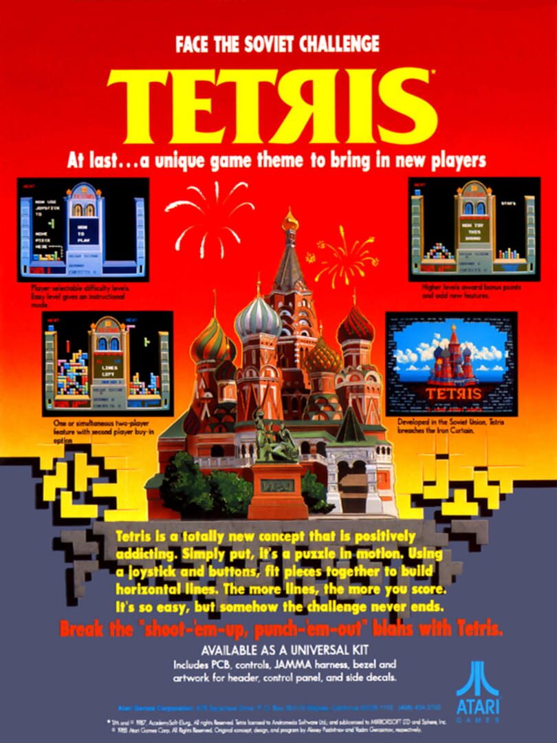 Vs. Tetris cover art