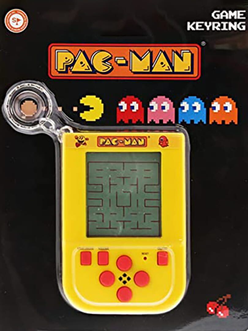 Pac-Man Game Keyring cover art