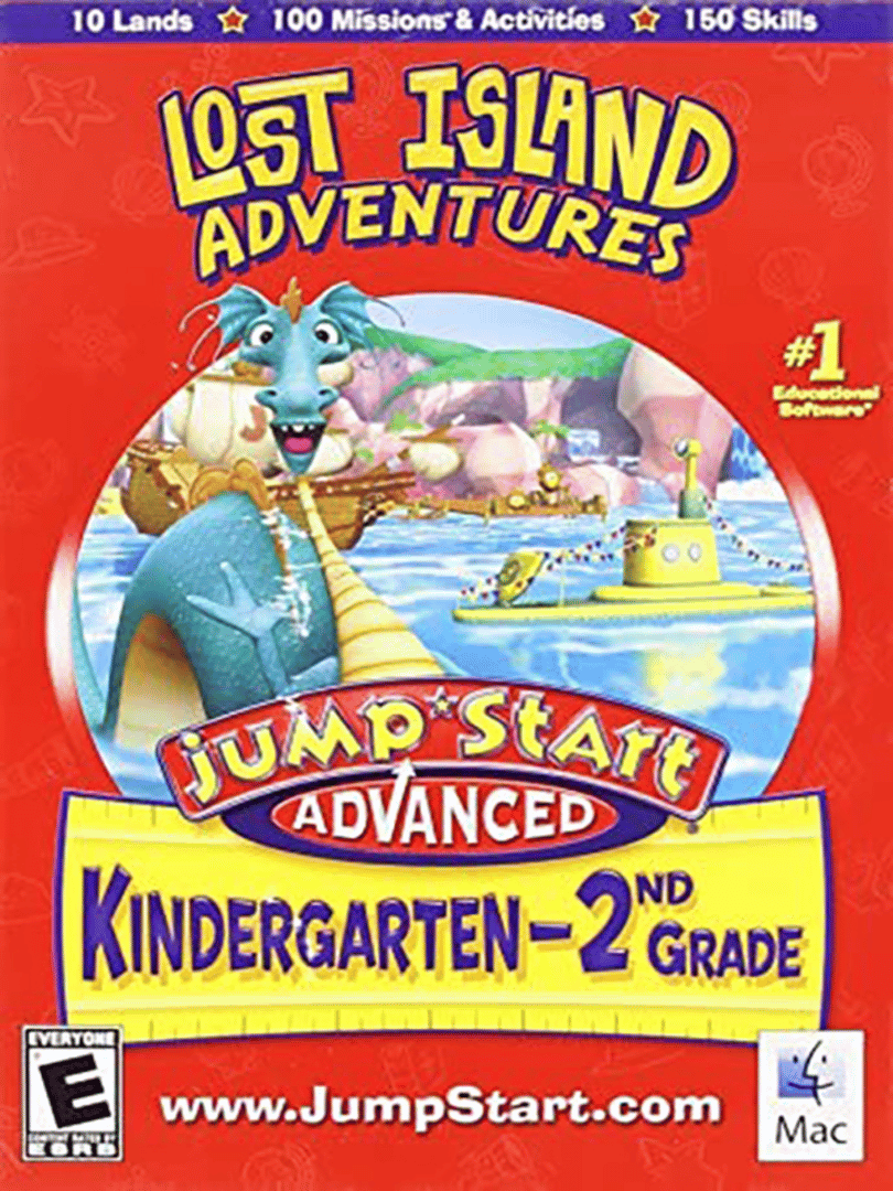 JumpStart Advanced Kindergarten: 2nd Grade - Lost Island Adventures Cover