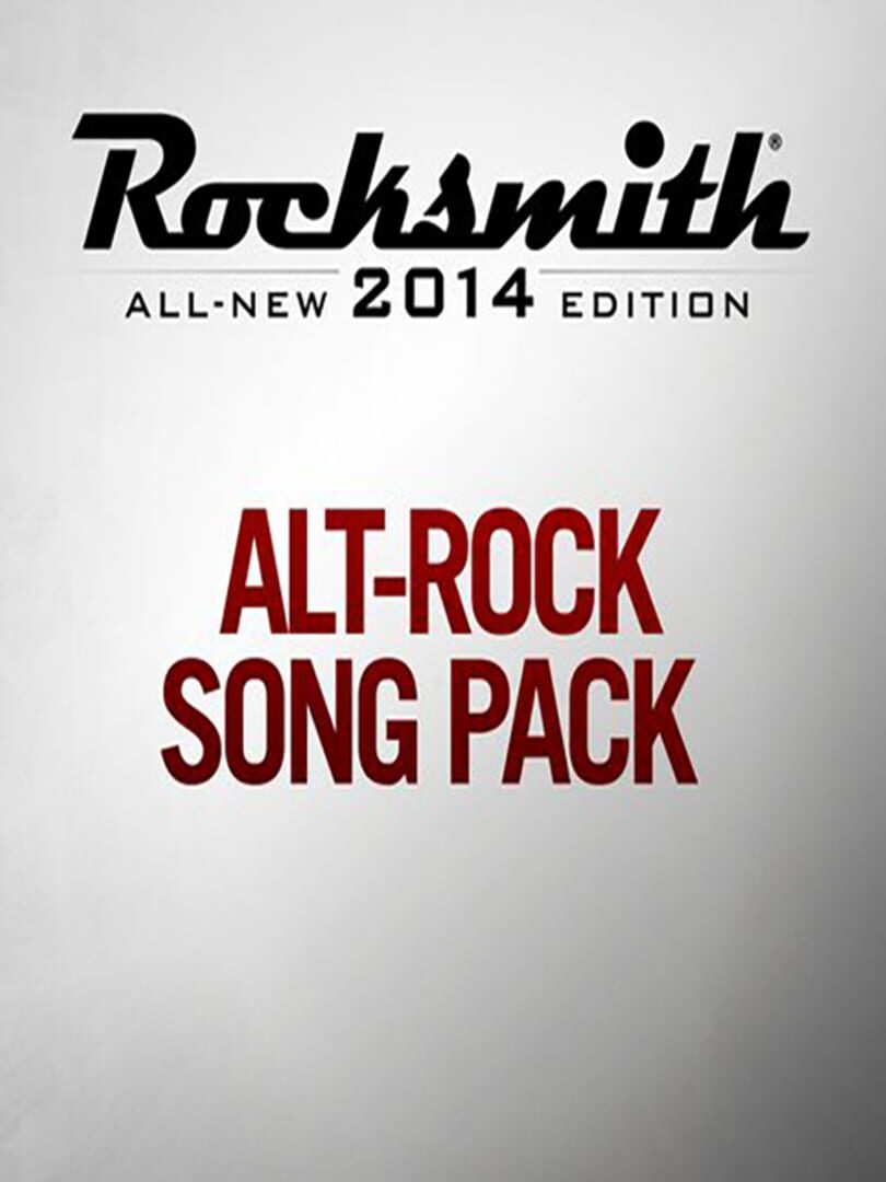 Rocksmith 2014: Alt-Rock Song Pack