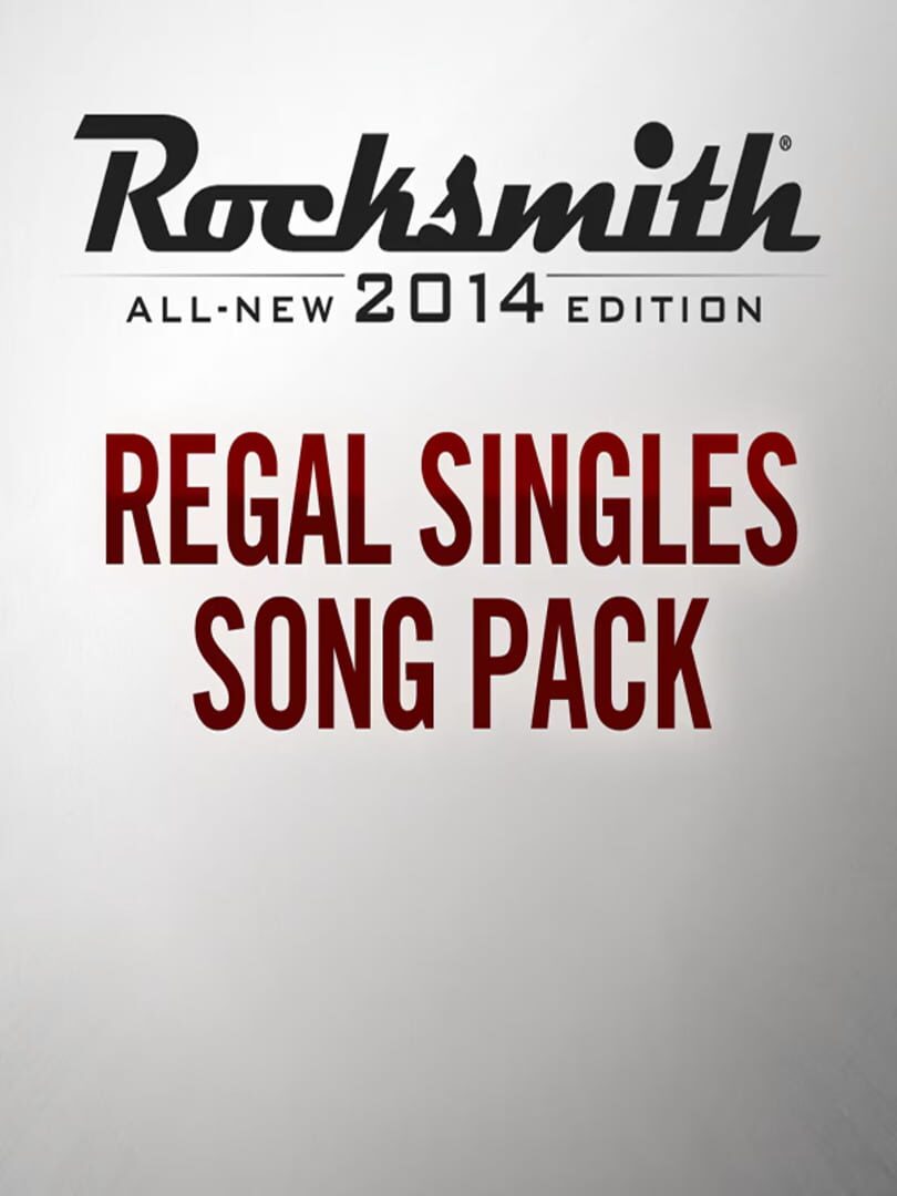 Rocksmith 2014: Regal Singles Song Pack