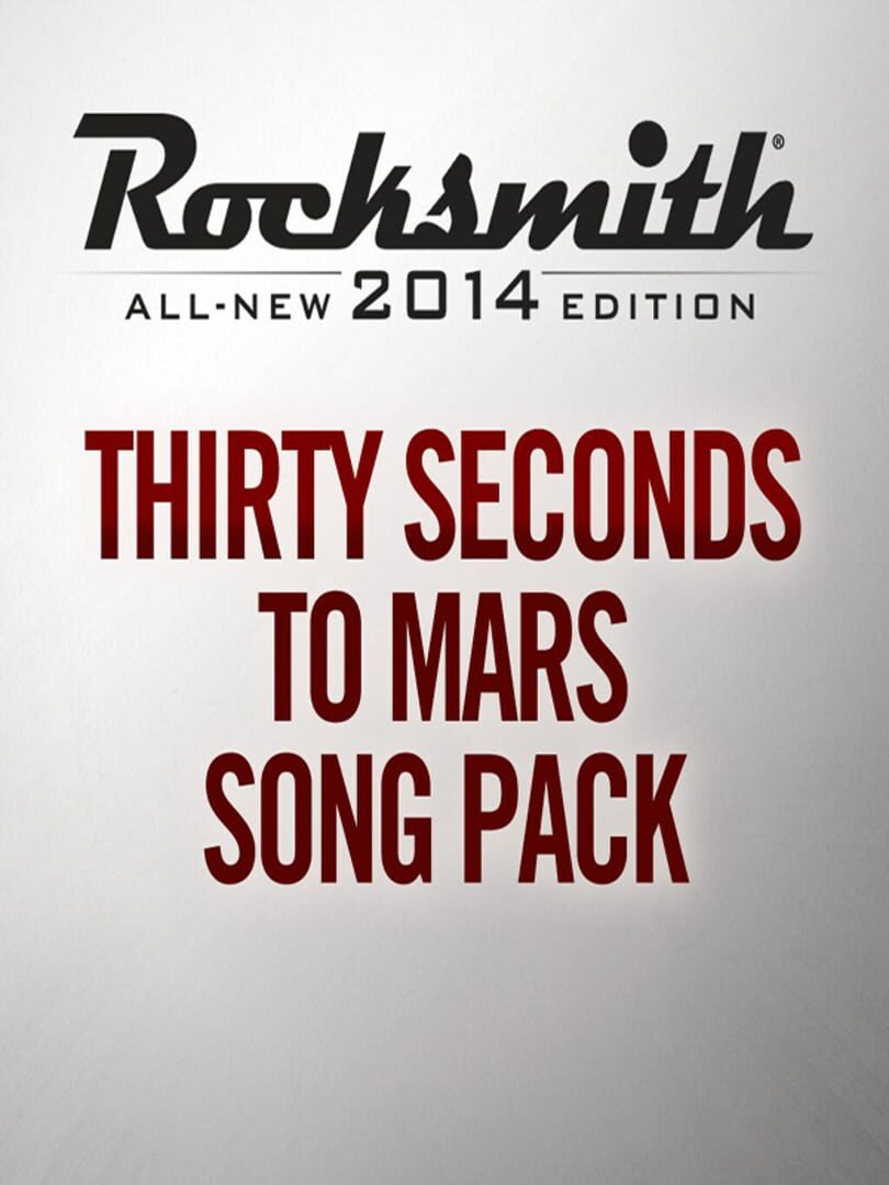 Rocksmith 2014: Thirty Seconds to Mars Song Pack