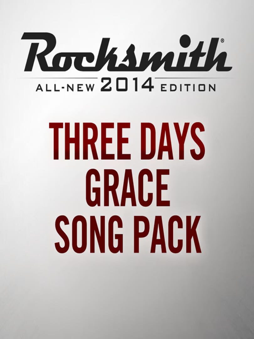 Rocksmith 2014: Three Days Grace Song Pack