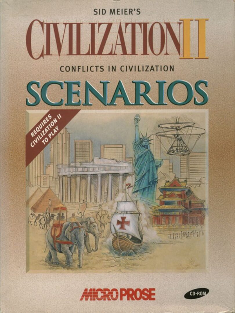 Sid Meier's Civilization II: Conflicts in Civilization cover art