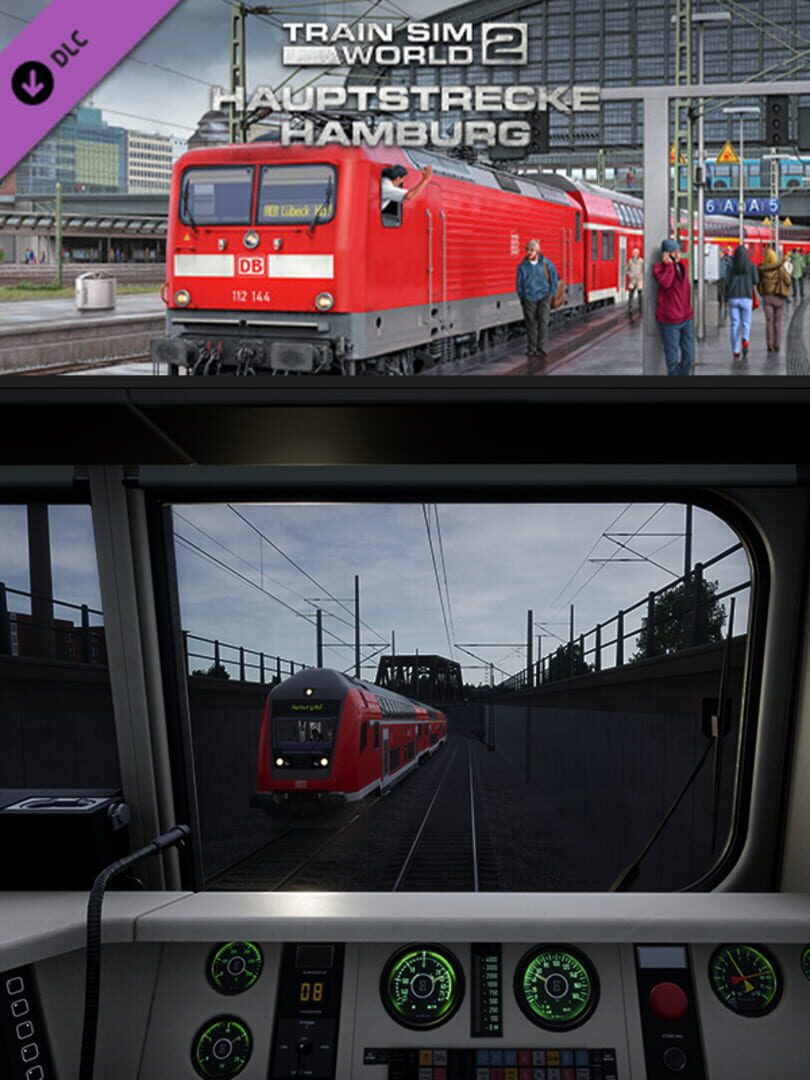 Train Sim World 2: Hauptstrecke Hamburg - Lübeck Route Add-On cover art