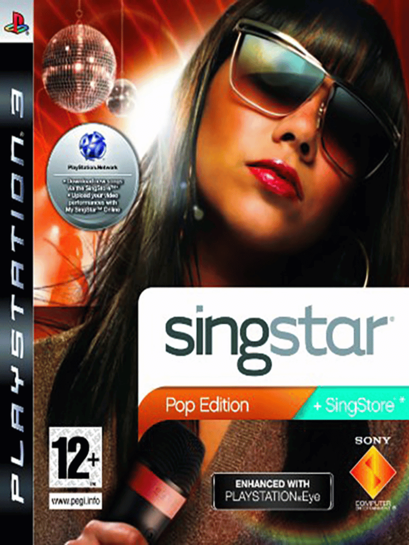 SingStar: Pop Edition Cover