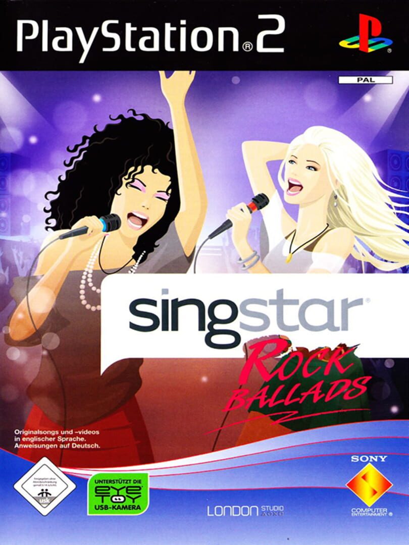 SingStar: Rock Ballads cover art