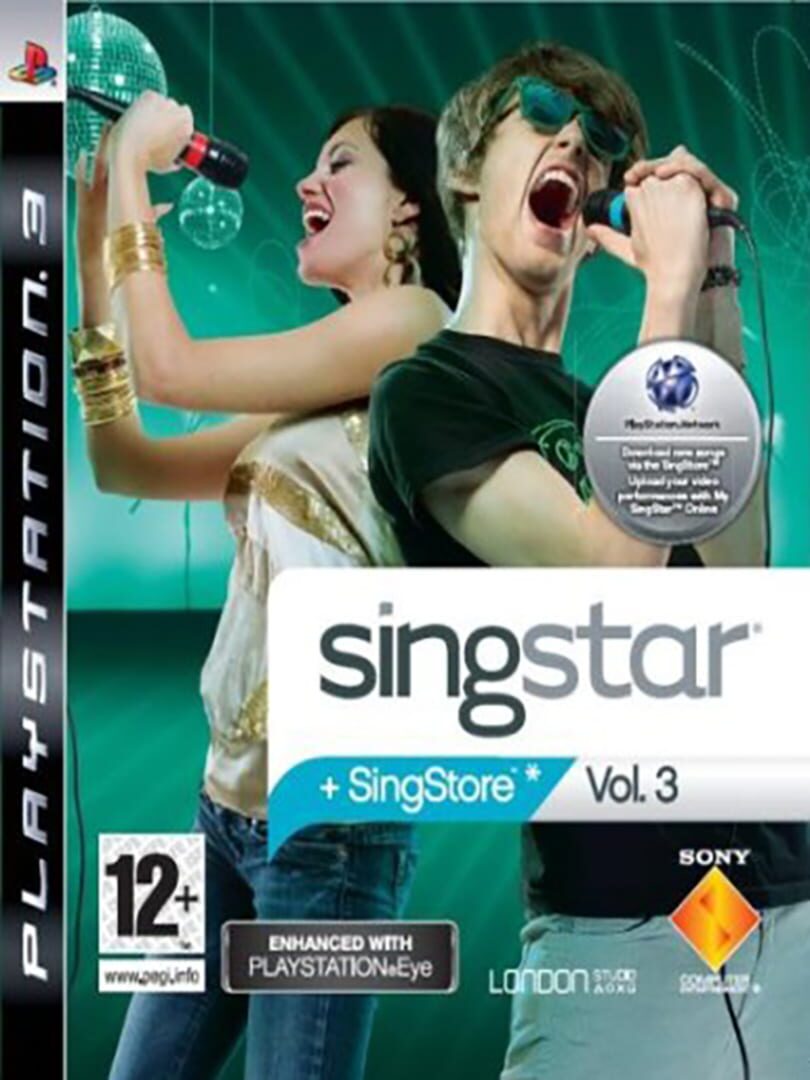 SingStar: Vol. 3 cover art