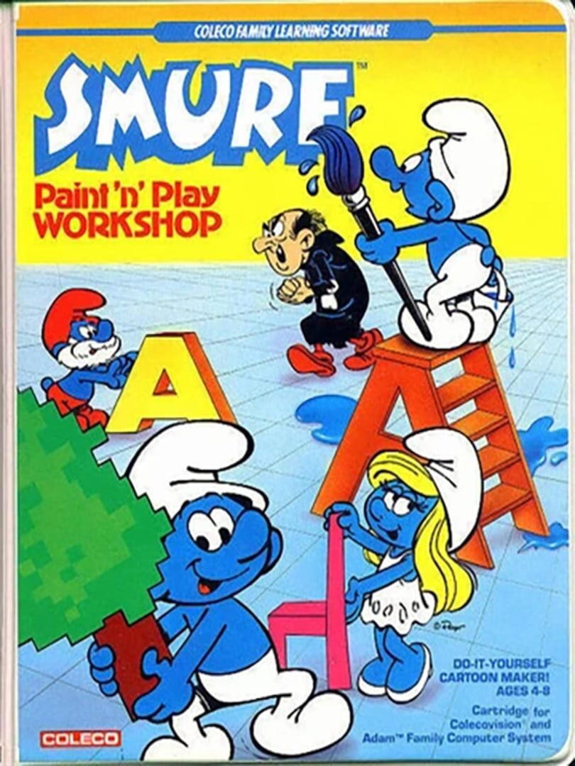 Smurf: Paint 'n' Play Workshop cover art