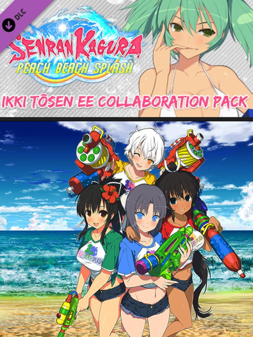 Senran Kagura: Peach Beach Splash - Ikki Tousen EE Collaboration Pack cover art