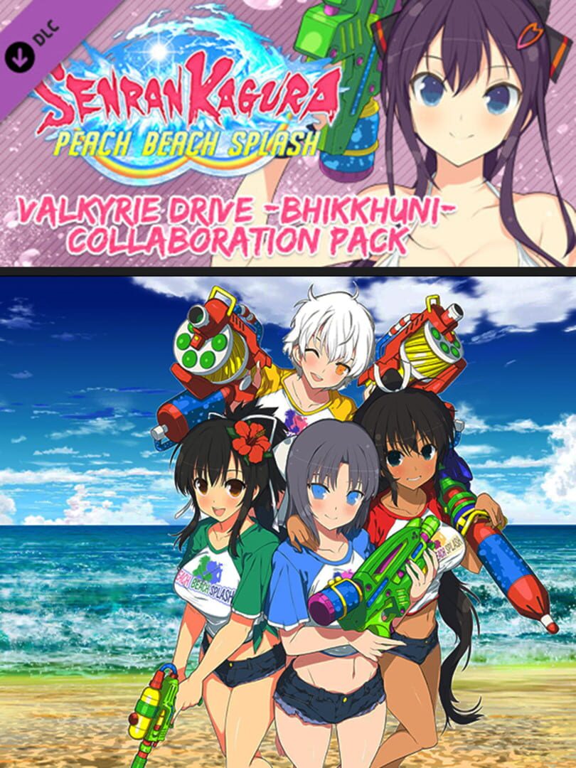 Senran Kagura: Peach Beach Splash - Valkyrie Drive Bhikkhuni Collaboration Pack cover art