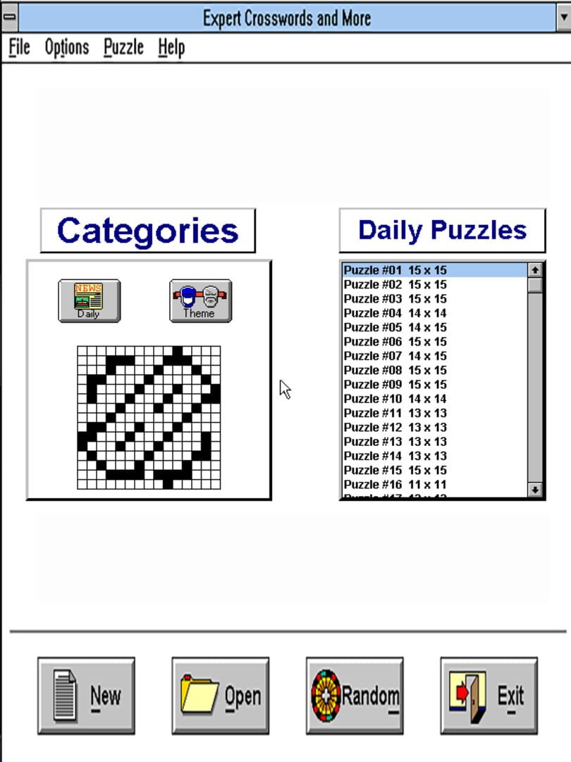 Crosswords & More for Windows (1996)