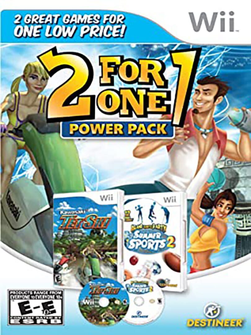 2 for one 1 Power Pack I Kawasaki Jet Ski / Summer Sports 2: Island Sports Party cover art