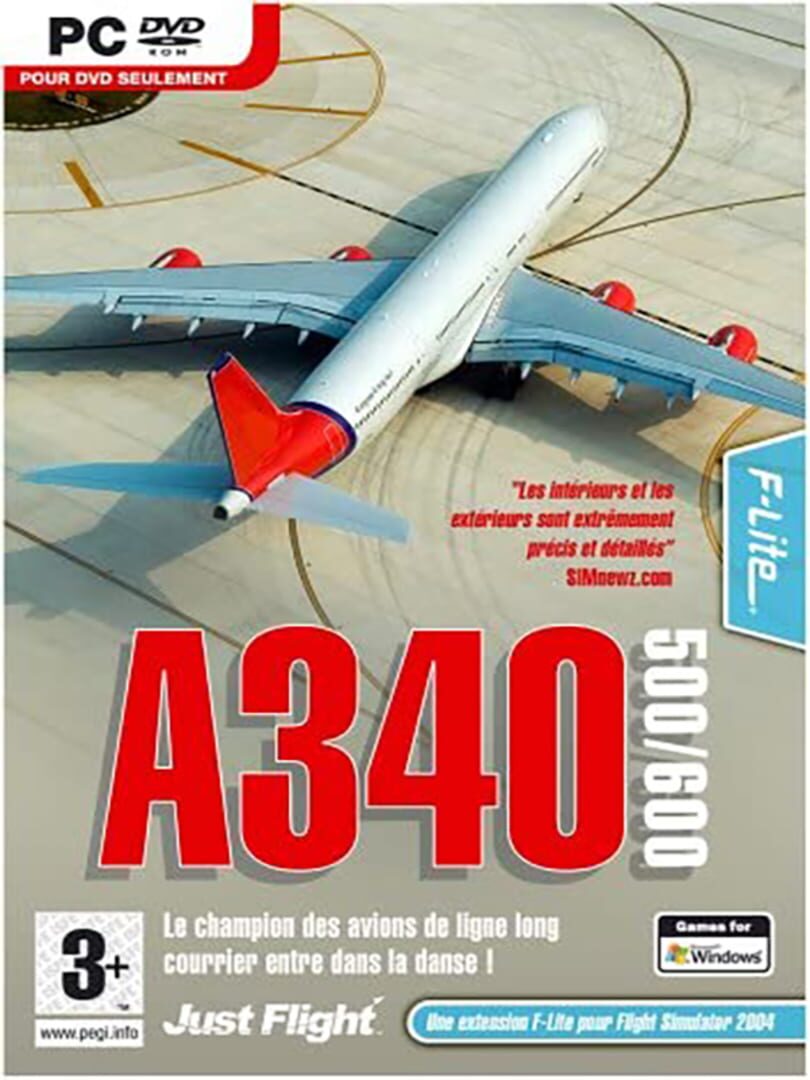 DLC : A340-500/600 Expansion pack for FS2004/FSX