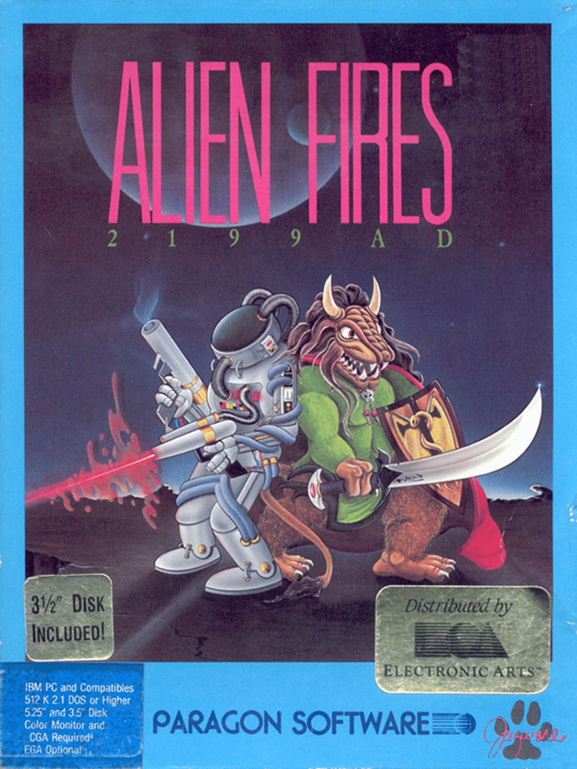 Alien Fires: 2199 AD Cover