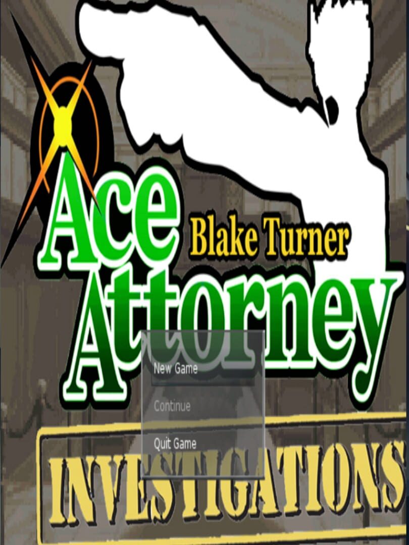 Blake Turner: Ace Attorney cover art