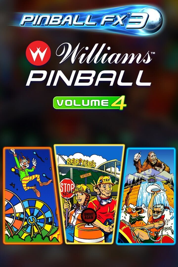 Pinball FX3: Williams Pinball - Volume 4 cover art