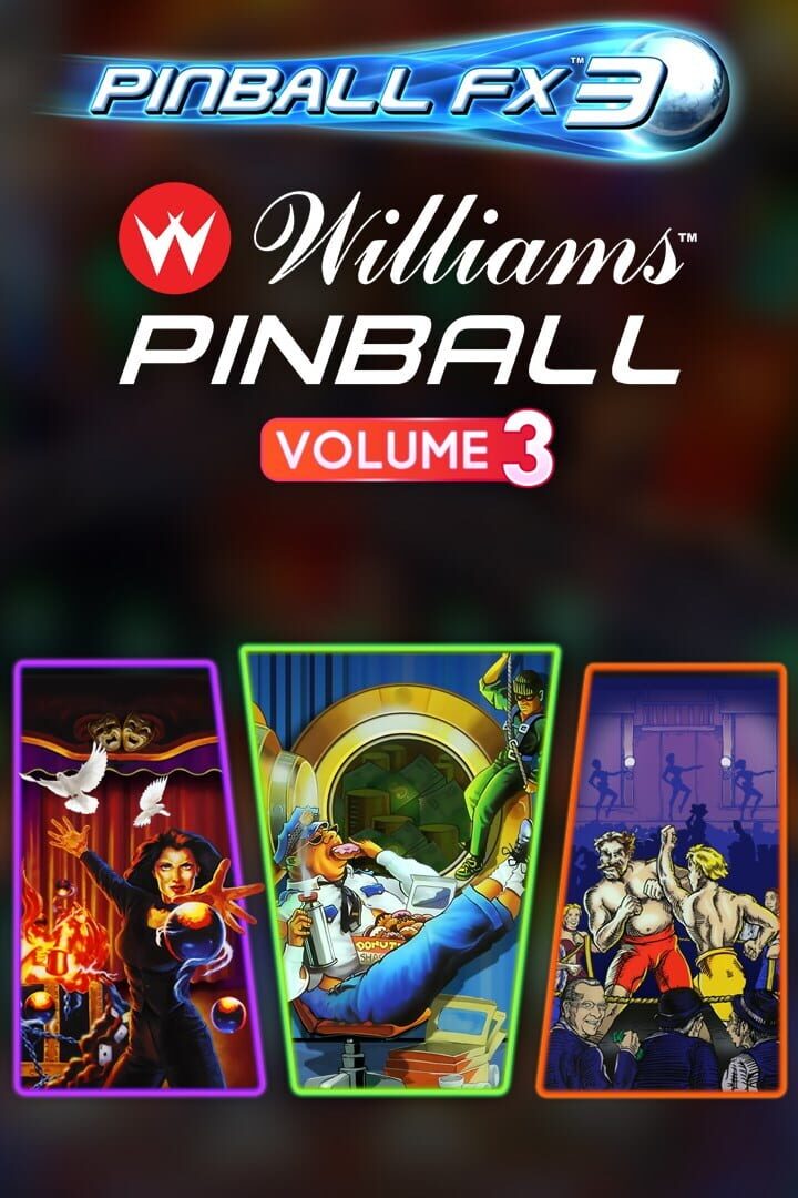 Pinball FX3: Williams Pinball - Volume 3 cover art