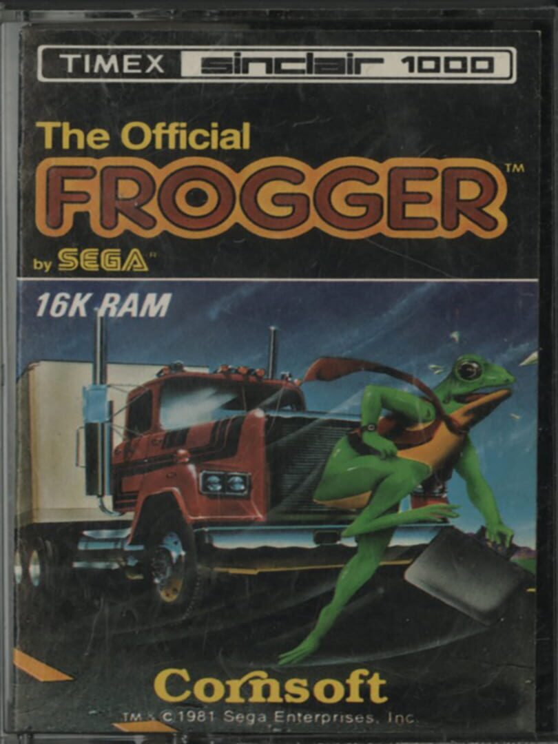 Frogger cover art