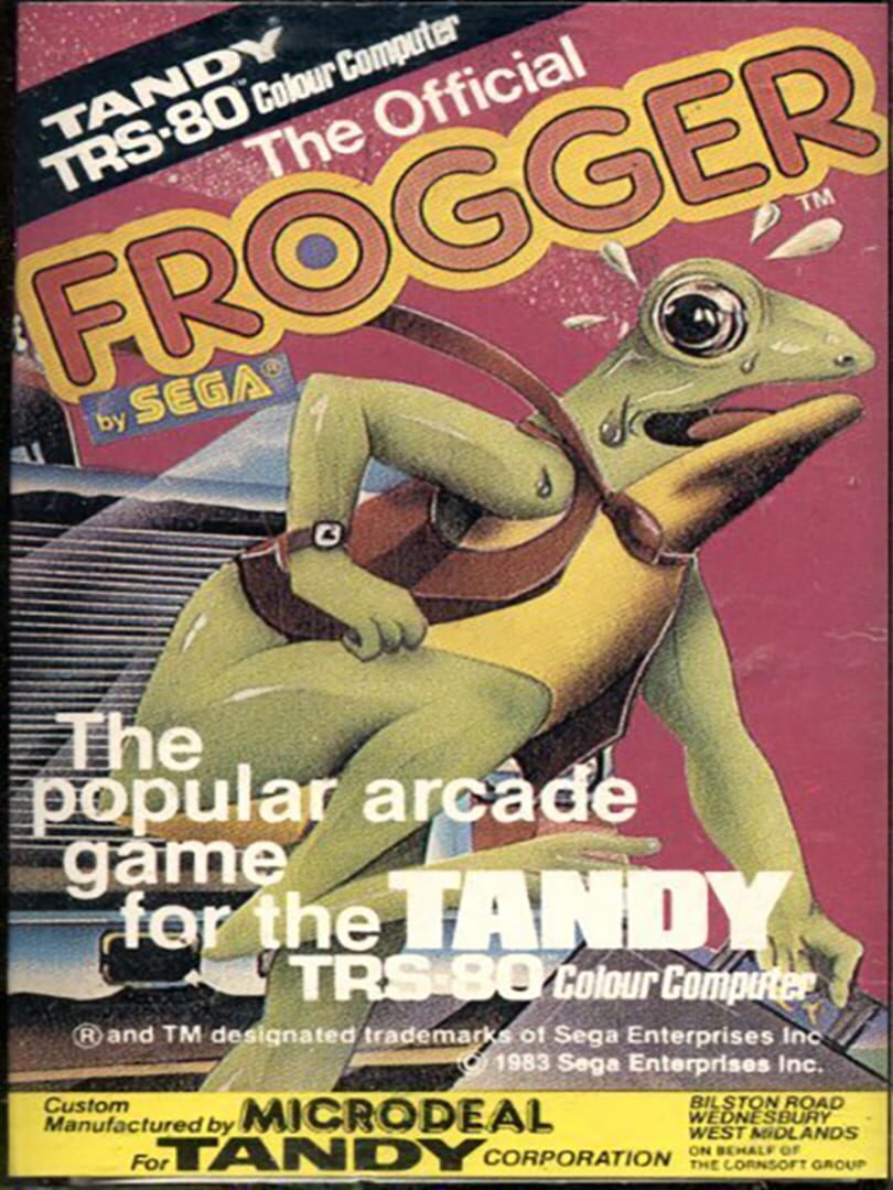 Frogger cover art