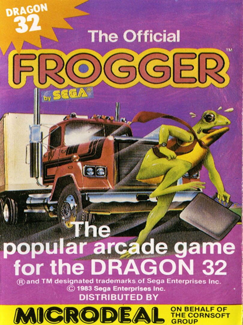 Frogger cover art