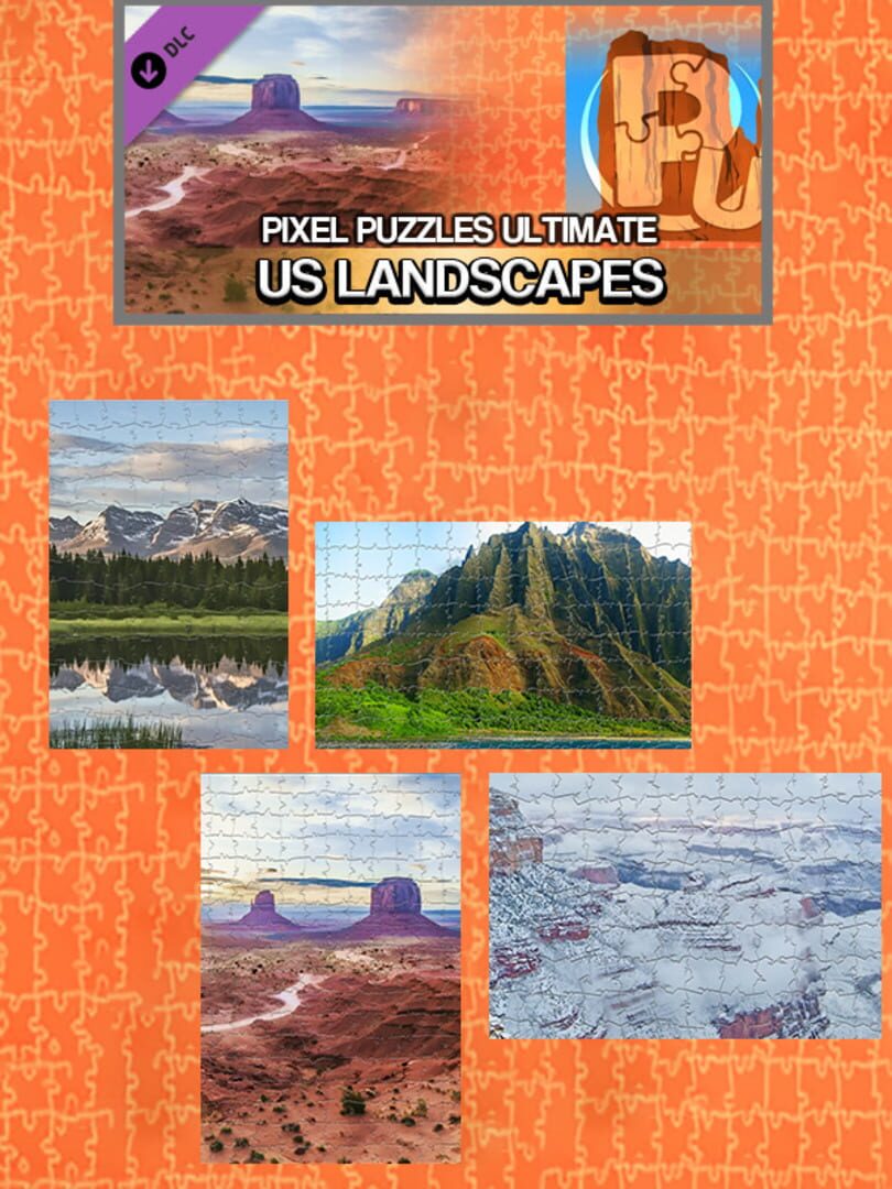 DLC : Pixel Puzzles Ultimate: U.S. Landscapes