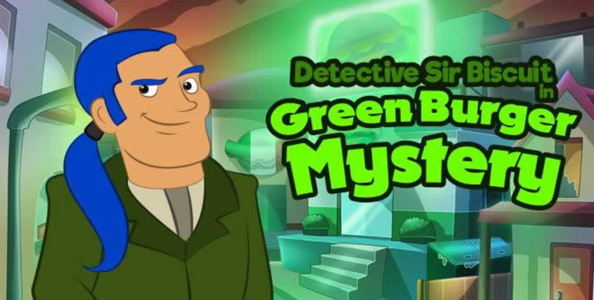 Detective Sir Biscuit in Green Burguer Mystery