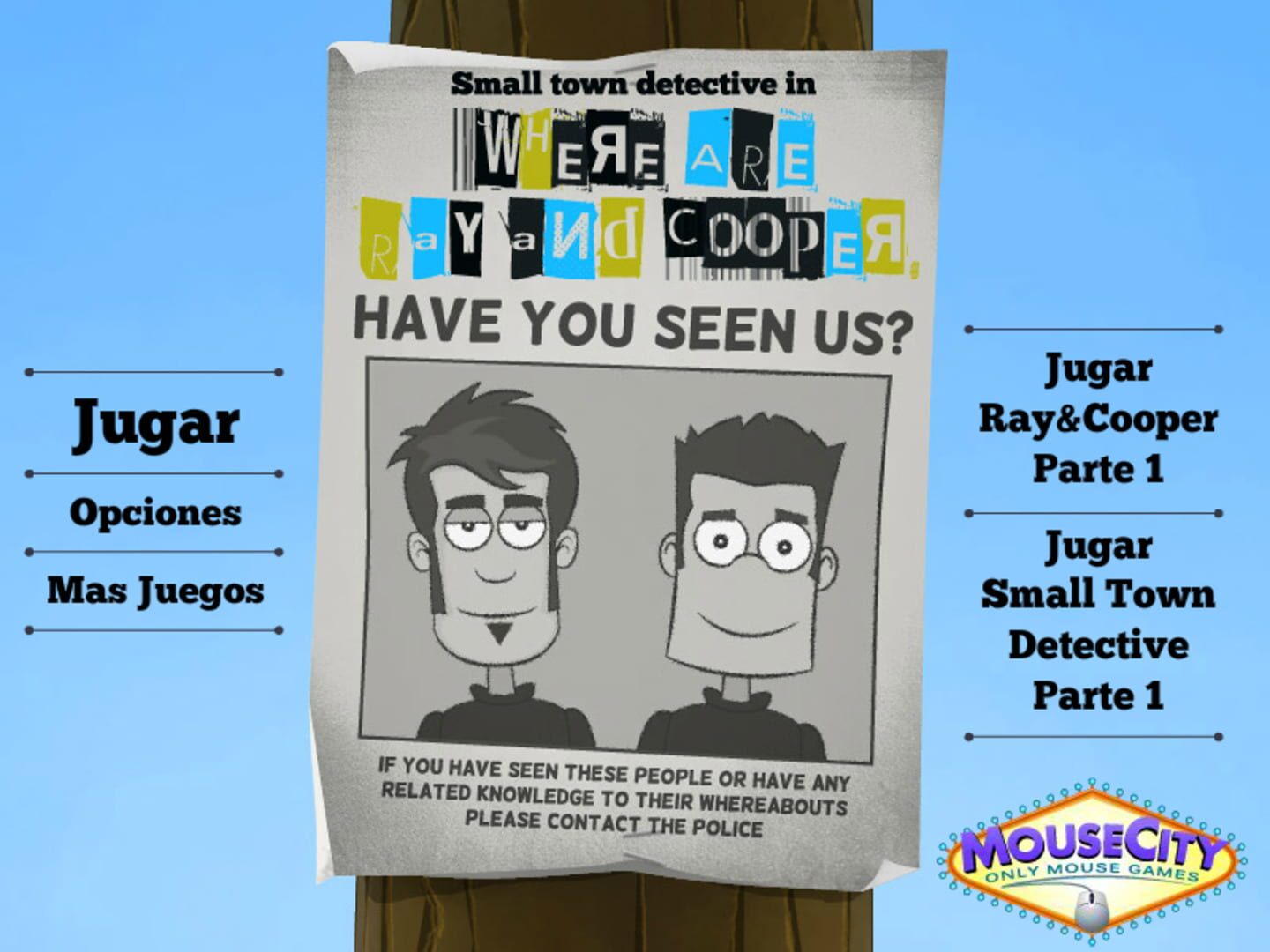 Small Town Detective in Where are Ray And Cooper