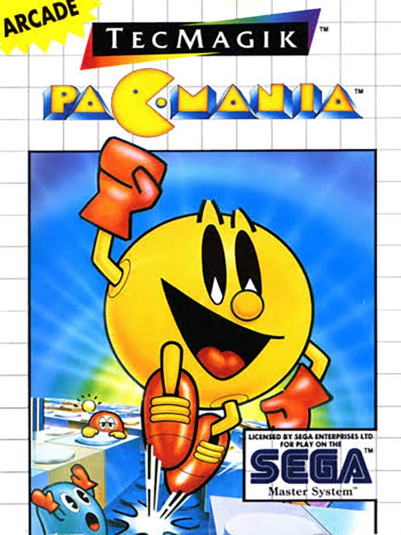 Pac-Mania cover art