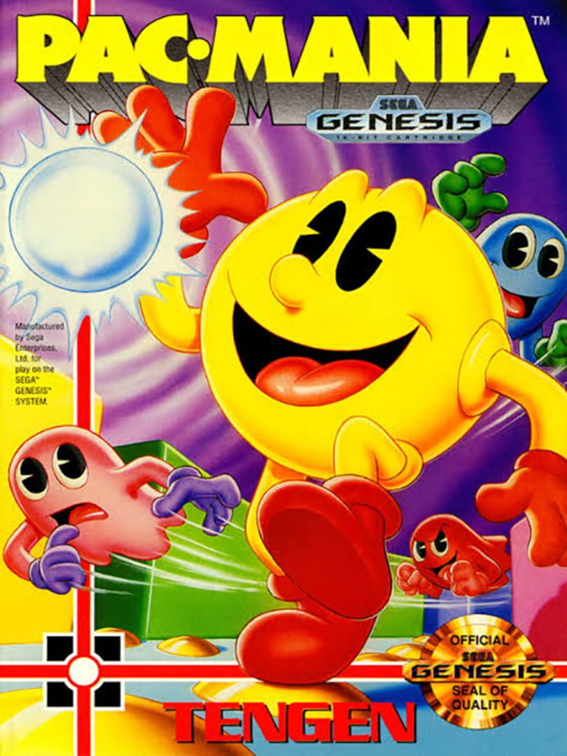 Pac-Mania cover art