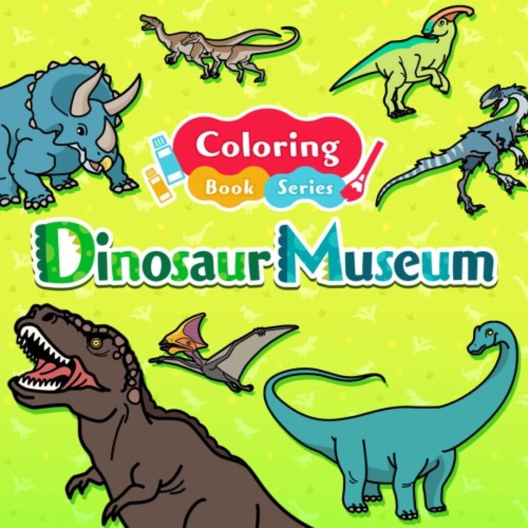 Coloring Book Series: Dinosaur Museum