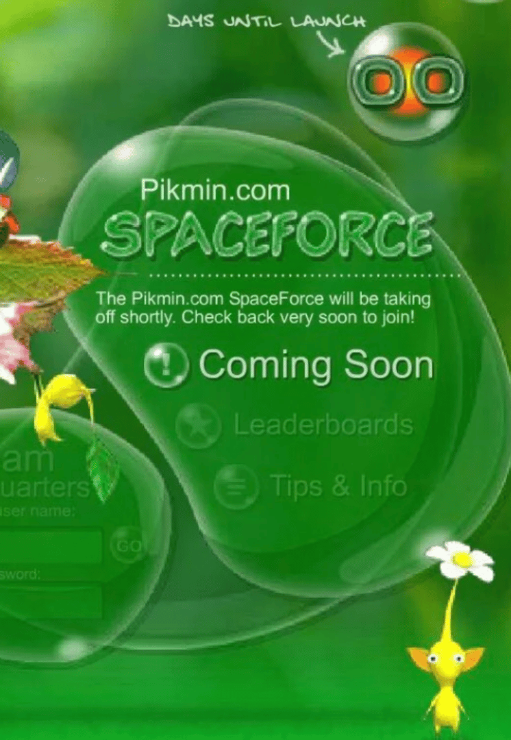 Pikmin.com SpaceForce Cover