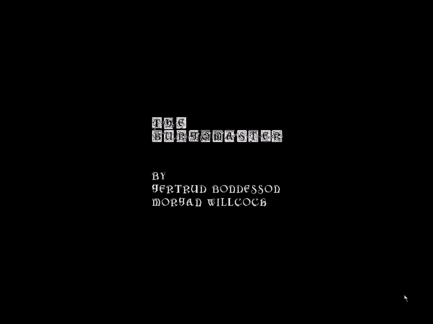 The Burgomaster Cover