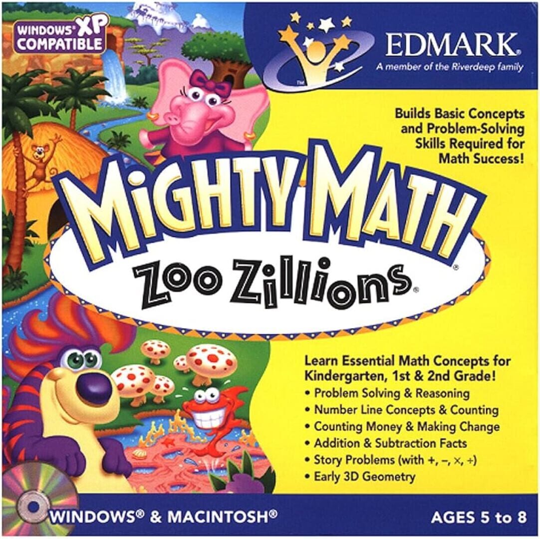 Mighty Math Zoo Zillions (1996)