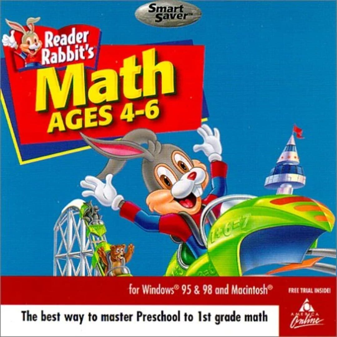 Reader Rabbit Math Adventures Ages 4-6 (1999)