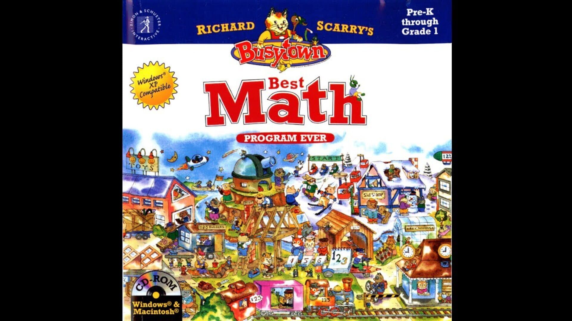 Cover image of Richard Scarry’s Busytown: Best Math Ever