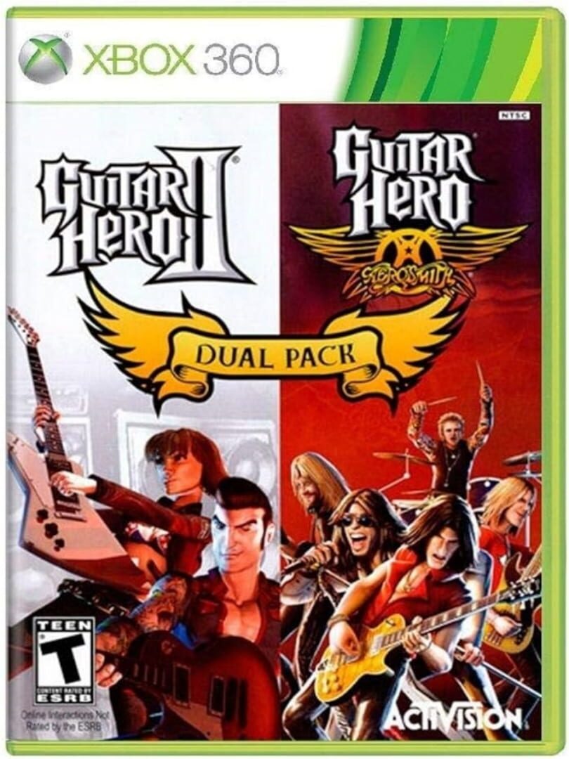 Guitar Hero Dual Pack: Guitar Hero II & Guitar Hero Aerosmith cover art