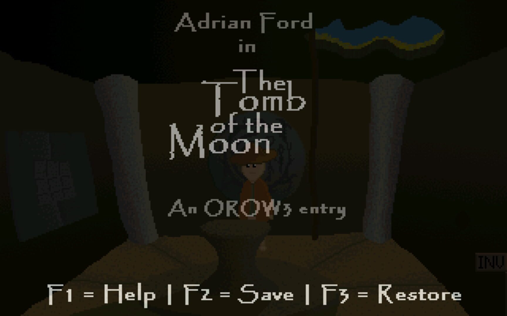 Adrian Ford in the Tomb of the Moon