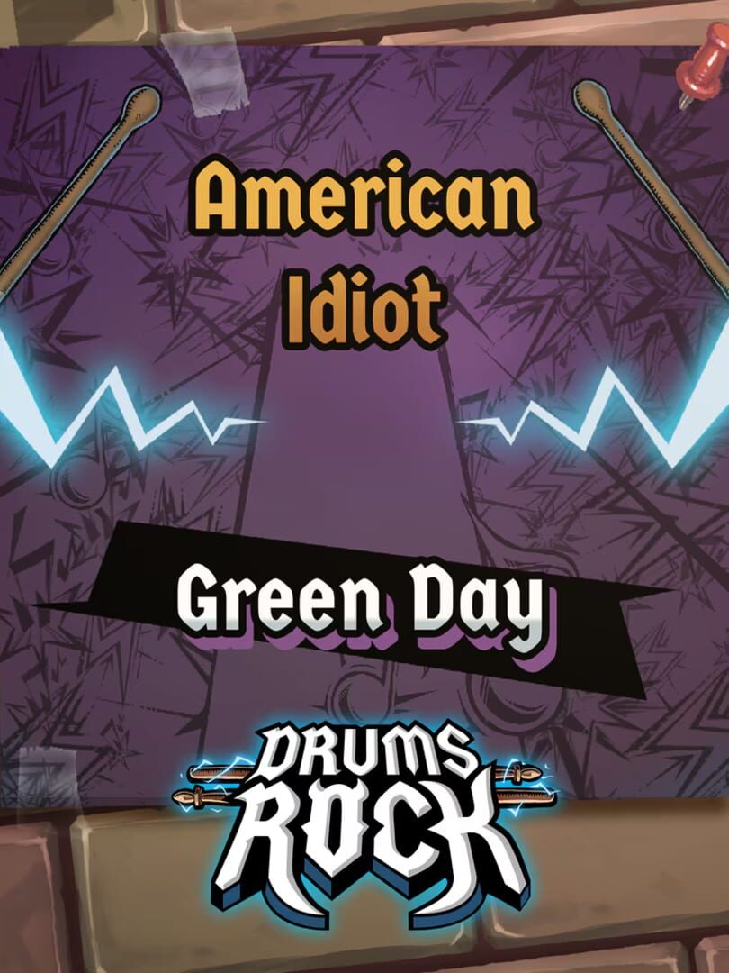 Drums Rock: Green Day - 'American Idiot' cover art