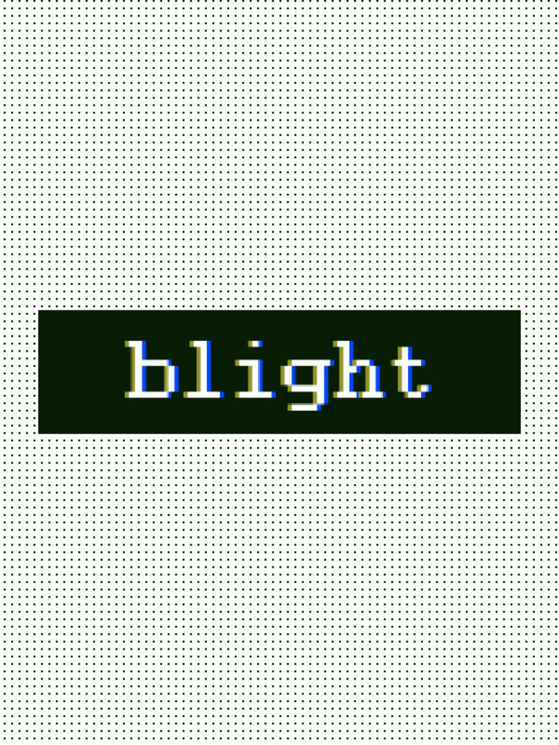 Blight Cover