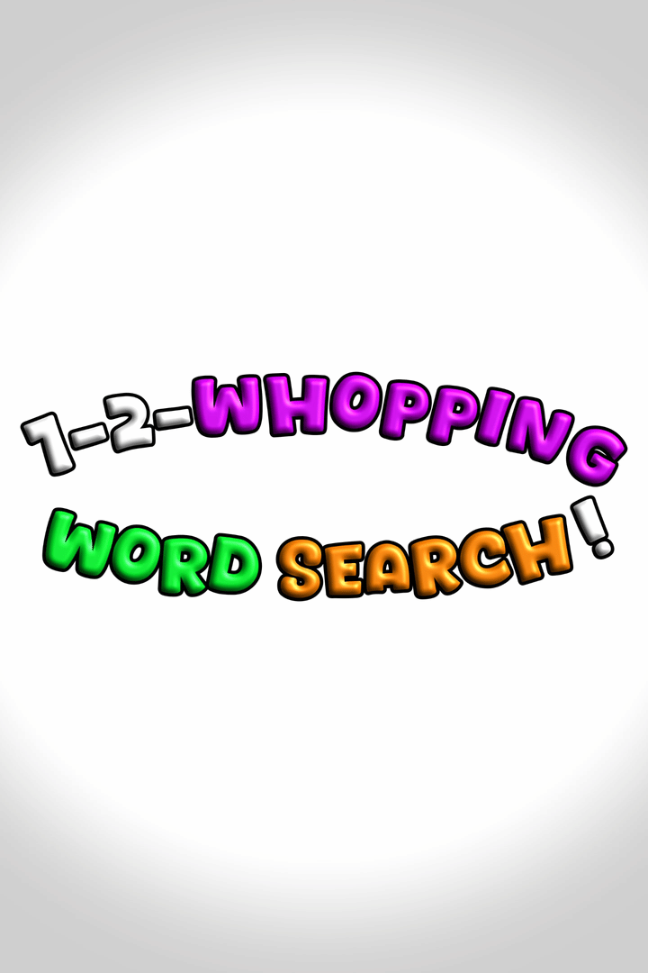 1-2-Whopping Word Search! Cover