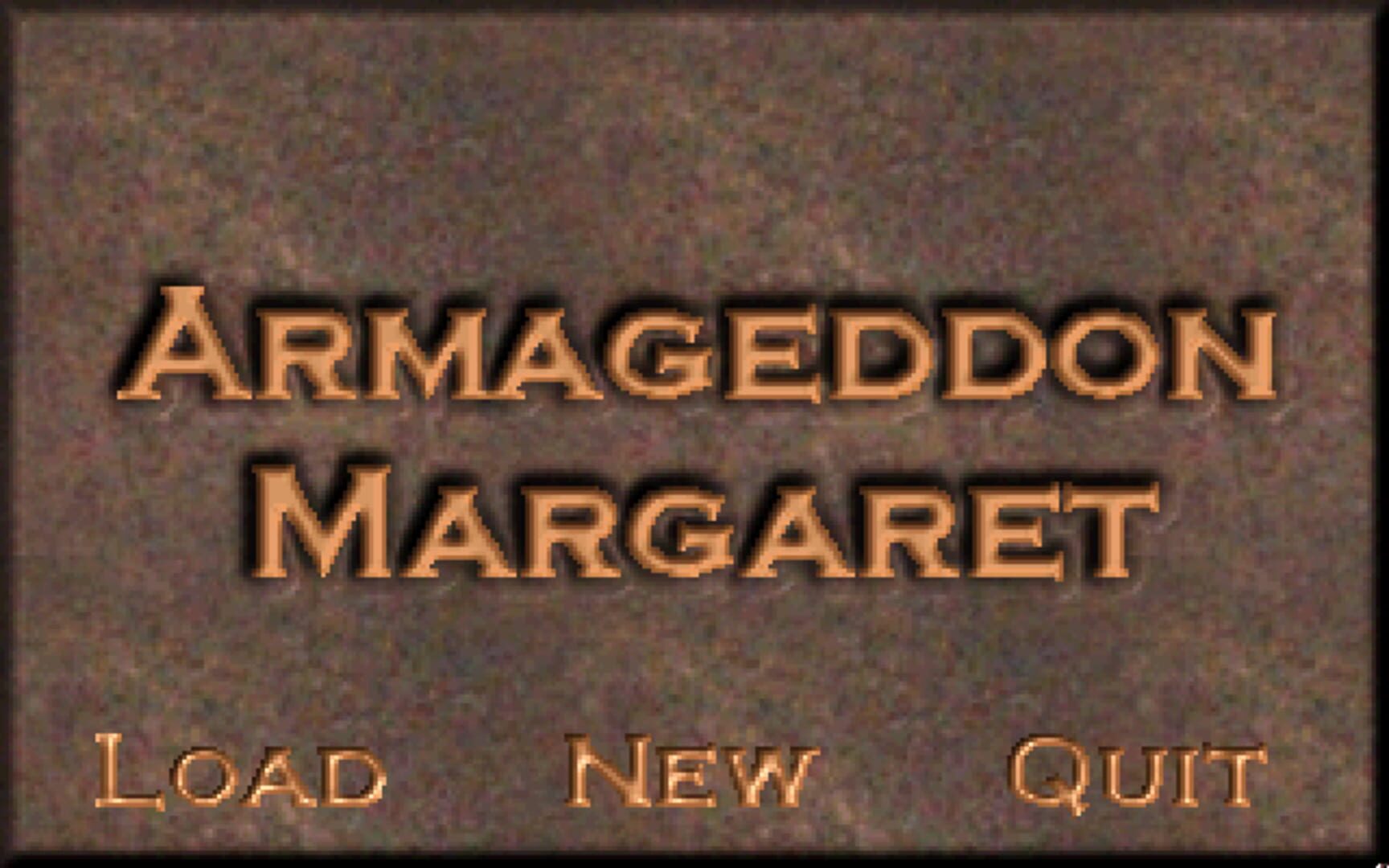 Armageddon Margaret