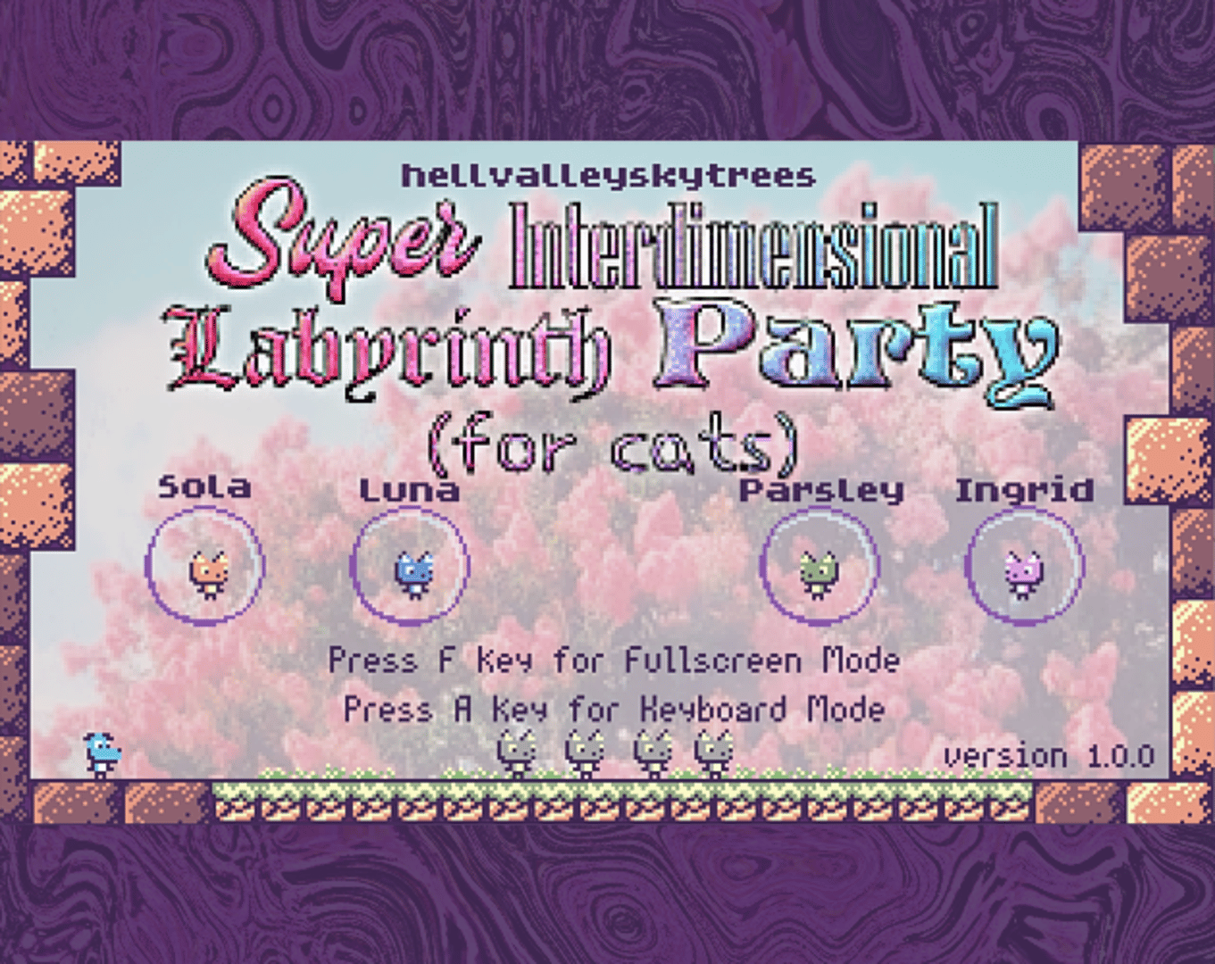 Super Interdimensional Labyrinth Party (For Cats) Cover