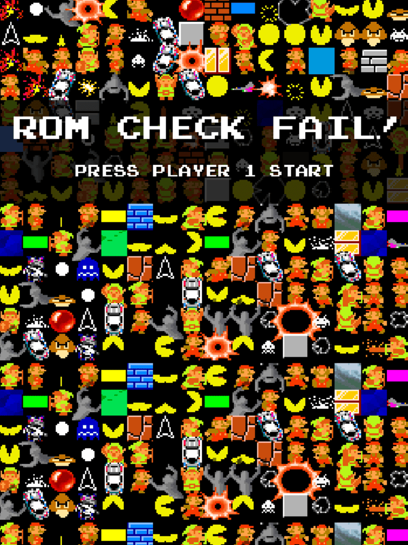 ROM Check Fail Cover