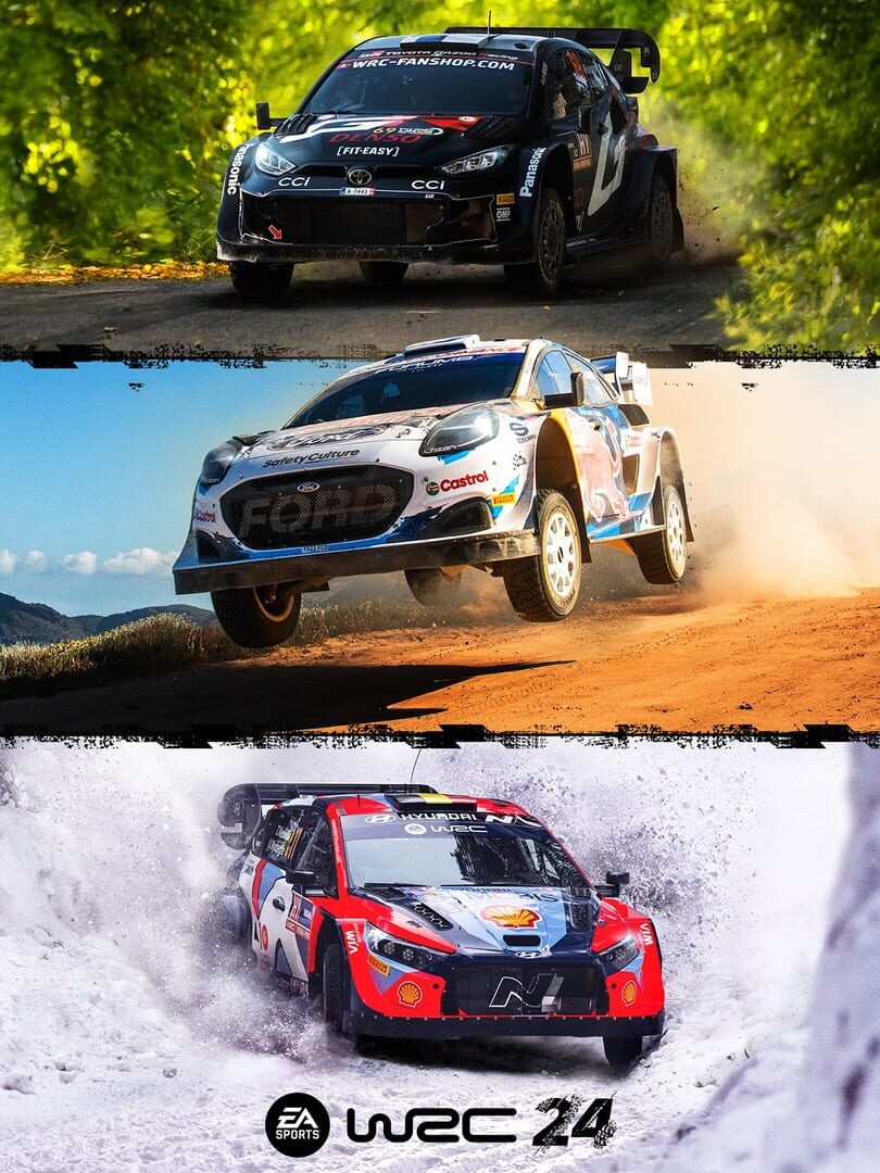 EA Sports WRC 24 cover art